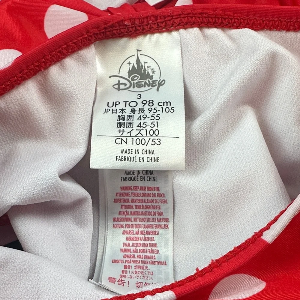 Disney Minnie Mouse 3 Piece Swim Set & Cabana Life 2 Piece - Picture 6 of 7